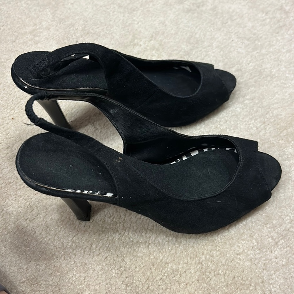 Black heels